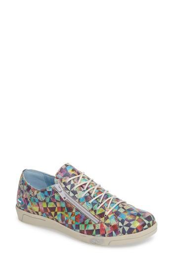 Women's Cloud 'aika' Leather Sneaker Us / 35eu - Blue/green