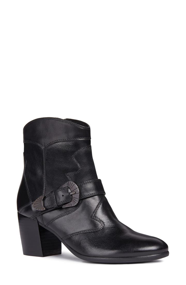 Women's Geox Lucinda Bootie .5us / 39.5eu - Black