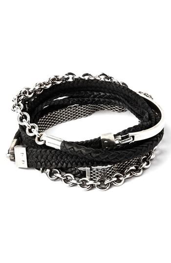 Men's Title Of Work Wrap Bracelet