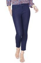 Women's Nydj Ami Side Slit Stretch Ankle Skinny Jeans - Blue