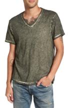 Men's True Religion Brand Jeans V-neck T-shirt - Green