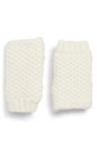 Women's Trouve Faux Fur Lined Hand Warmers, Size - Black