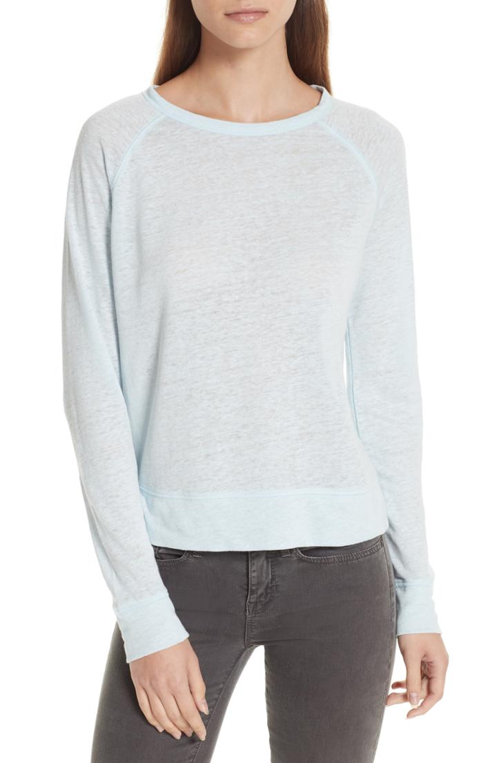 Women's Vince Linen Pullover