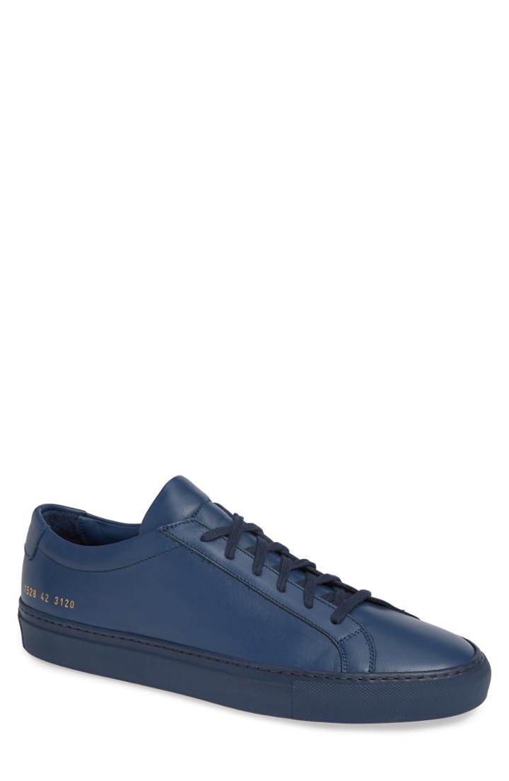 Men's Common Projects Original Achilles Sneaker Us / 39eu - Blue