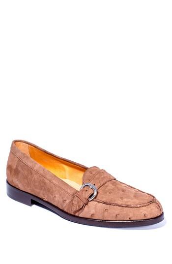 Men's Zelli Orlando Teju Lizard Loafer .5 M - Brown