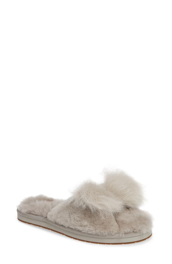 Women's Ugg Mirabelle Genuine Shearling Slipper M - Grey