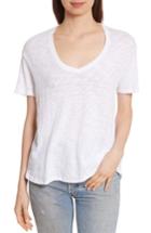 Women's Atm Anthony Thomas Melillo Slub Jersey Boyfriend Tee /small - Green