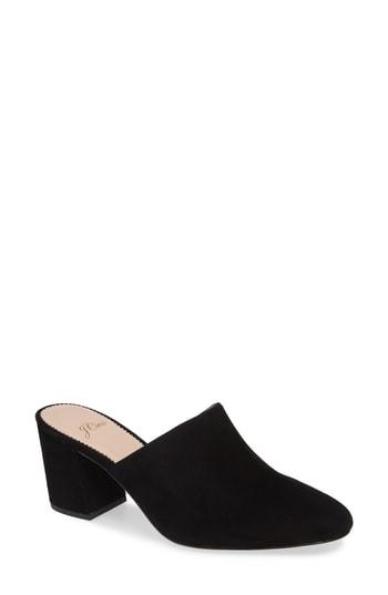 Women's J.crew Block Heel Mule M - Black