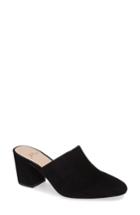Women's J.crew Block Heel Mule M - Black