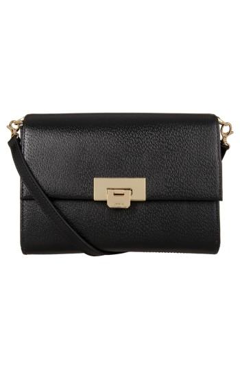 Lodis Stephanie Under Lock & Key - Small Eden Leather Crossbody Bag -