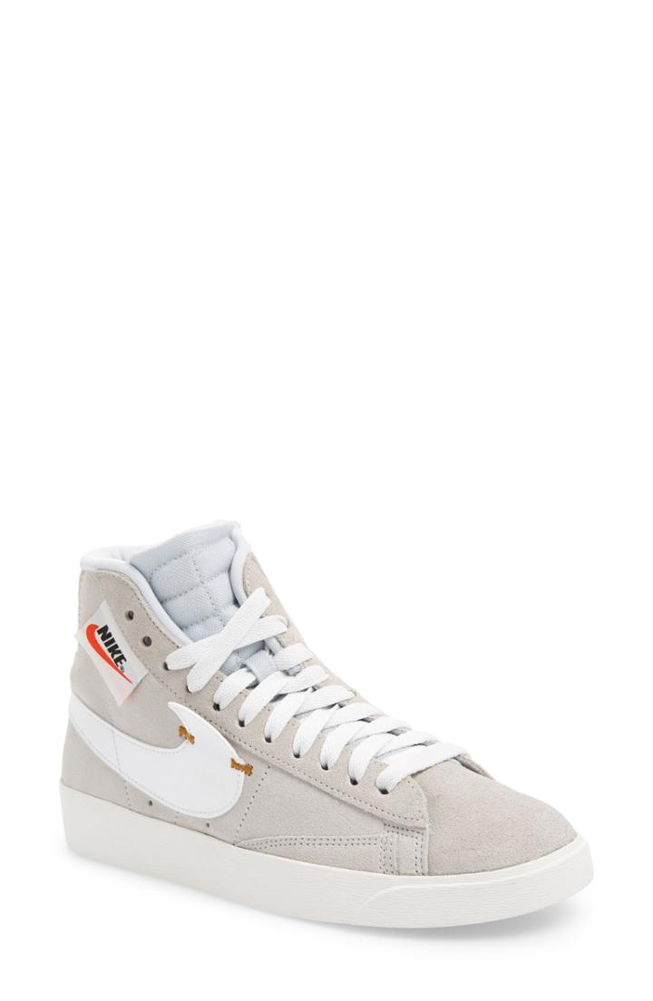 Women's Nike Blazer Mid Rebel Sneaker M - White