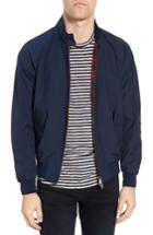 Men's Baracuta G9 Water Repellent Harrington Jacket - Blue