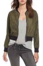 Women's Bb Dakota Ellie Faux Suede Bomber Jacket