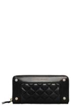 Women's Freida Rothman Quilted Leather Zip Around Wallet -