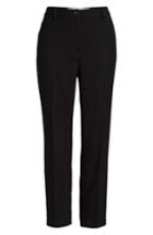 Women's Treasure & Bond Menswear Crop Trousers - Black