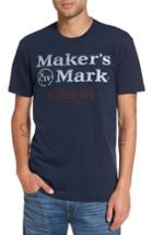 Men's Palmercash Maker's Mark Logo T-shirt - Blue