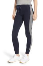 Women's Sundry Colorblock Skinny Sweatpants - Blue
