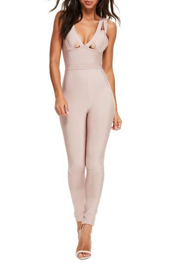 Women's Missguided Premium Bandage Jumpsuit