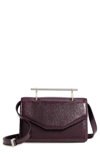 M2malletier Indre Leather Shoulder Bag - Burgundy