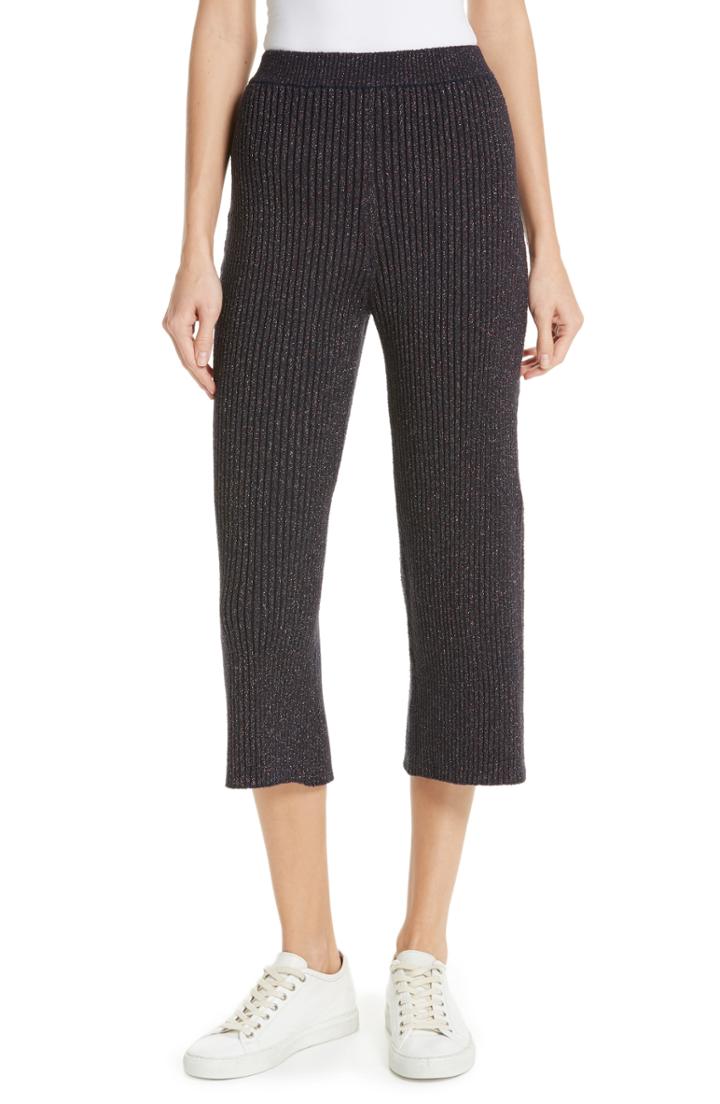 Women's Kenzo Metallic Knit Culottes