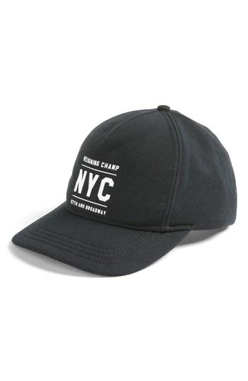 Men's Reigning Champ Logo Baseball Cap - Black