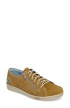 Women's Cloud 'aika' Leather Sneaker -8.5us / 39eu - Yellow