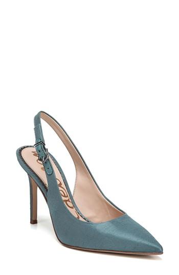 Women's Sam Edelman Hastings Slingback Pump M - Blue