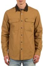 Men's Volcom Larkin Classic Fit Jacket, Size - Beige