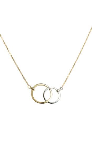 Women's Bony Levy Double Circle Pendant Necklace (nordstrom Exclusive)