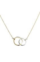 Women's Bony Levy Double Circle Pendant Necklace (nordstrom Exclusive)