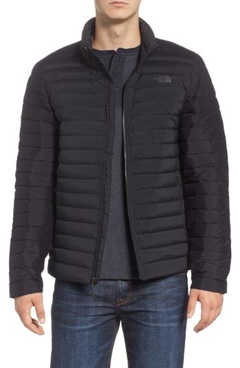 Men's The North Face Packable Stretch Down Jacket - Black