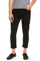 Men's Barney Cools B.line Crop Slim Fit Jeans - Black