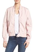 Women's French Connection Bomber Jacket - Pink