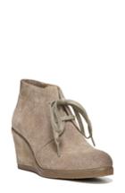 Women's Franco Sarto 'austine' Lace Up Wedge Bootie .5 M - Beige