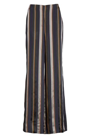 Women's Roksanda Arneau Stripe Wide Leg Pants Us / 6 Uk - Green