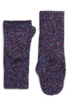 Women's Rag & Bone Cheryl Convertible Knit Mittens, Size - Blue