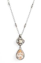 Women's Sorrelli Posey Crystal Pendant Necklace