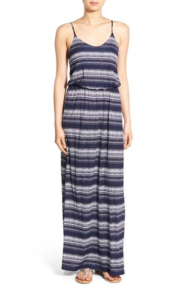 Women's Lush Knit Maxi Dress - Beige