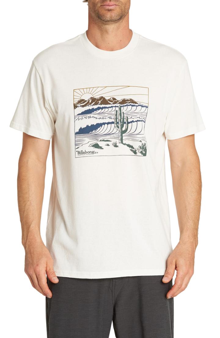Men's Billabong La Fonda Graphic T-shirt, Size - Ivory