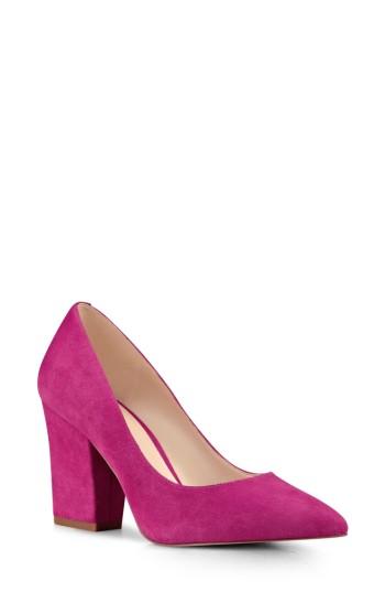 Women's Nine West Scheila Pointy Toe Pump .5 M - Pink