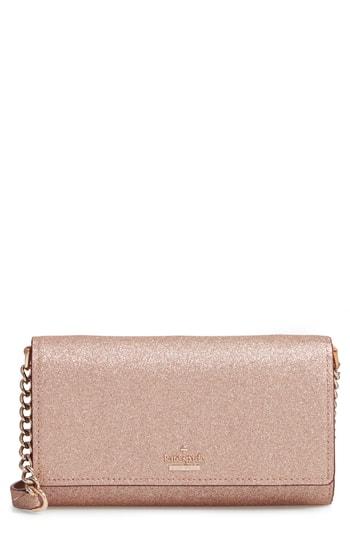 Kate Spade New York Burgess Court - Glitter Corin Crossbody Bag - Pink
