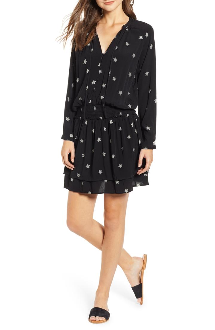 Women's Rails Jasmine Print Dress - Black