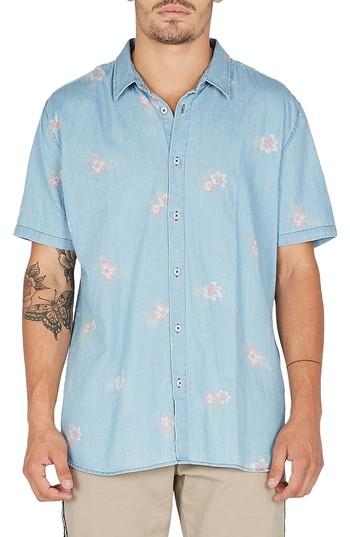 Men's Barney Cools Holiday Woven Shirt