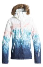 Women's Roxy Jet Ski Se Snow Jacket - White