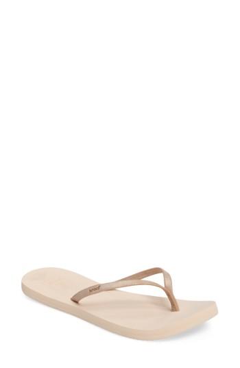 Women's Reef Bliss Nights Flip Flop M - Beige
