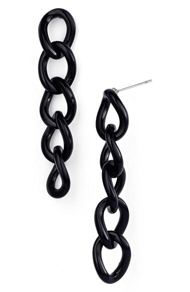 Women's L. Erickson 'linear' Link Drop Earrings