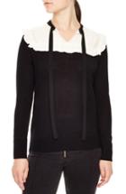 Women's Sandro Chicago Tie Neck Sweater