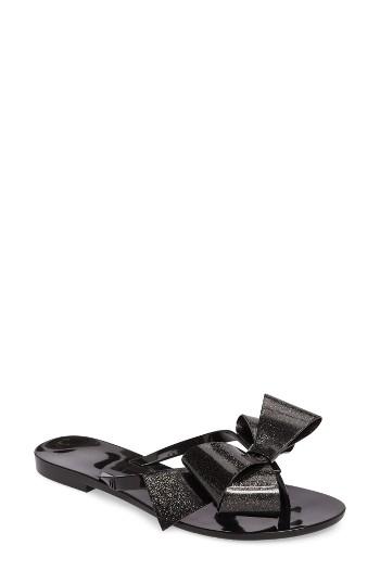 Women's Melissa Harmonic Bow Iii Flip Flop M - Black
