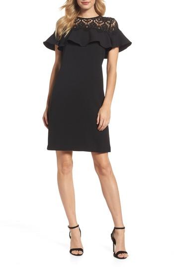 Women's Julia Jordan Lace Ruffle Sheath Dress