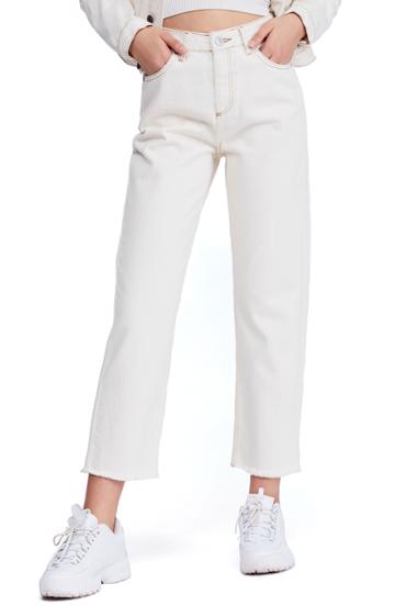 Women's Bdg Urban Outfitters Pax High Waist Jeans - Ivory